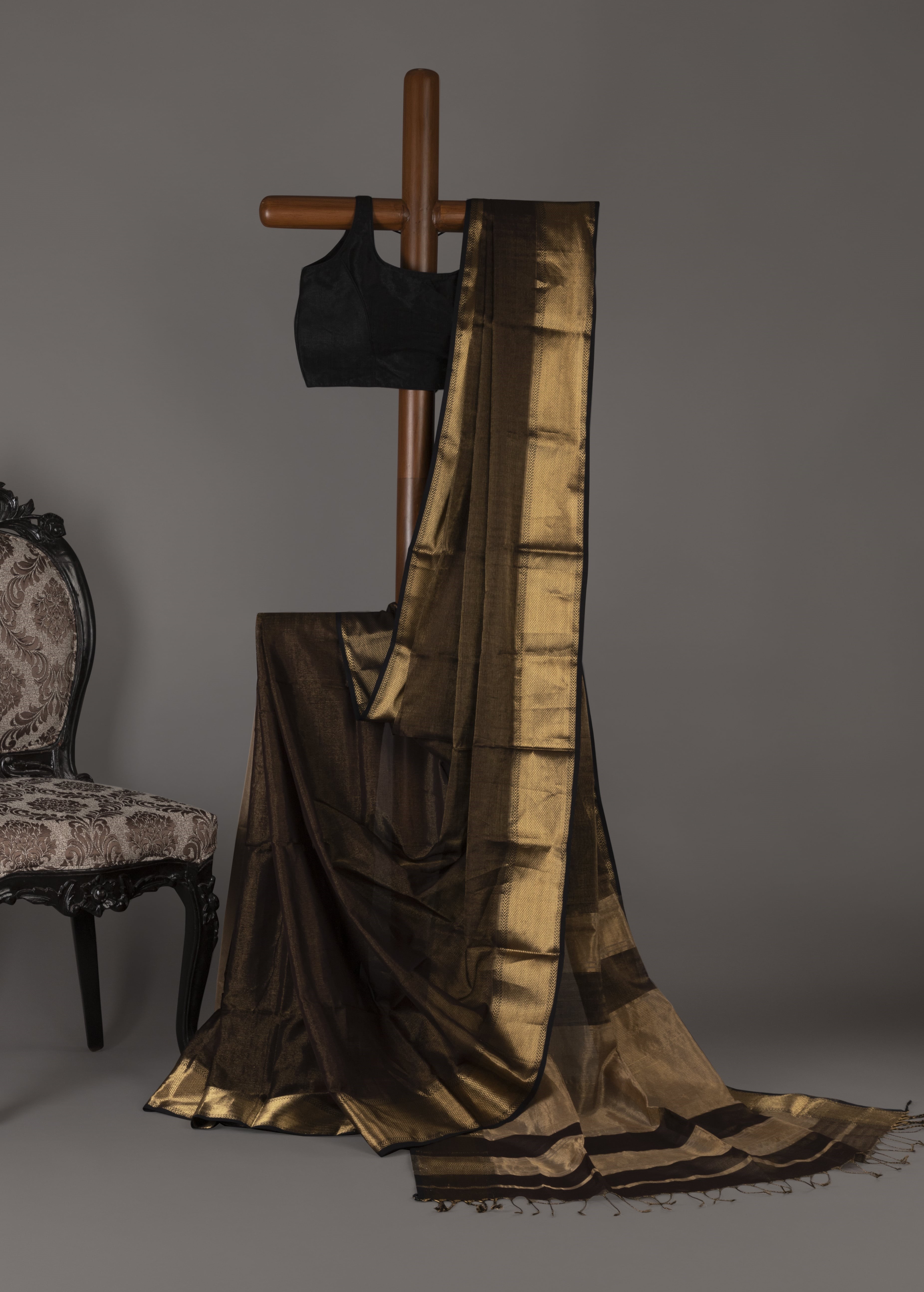 Silk Cotton Tissue Saree