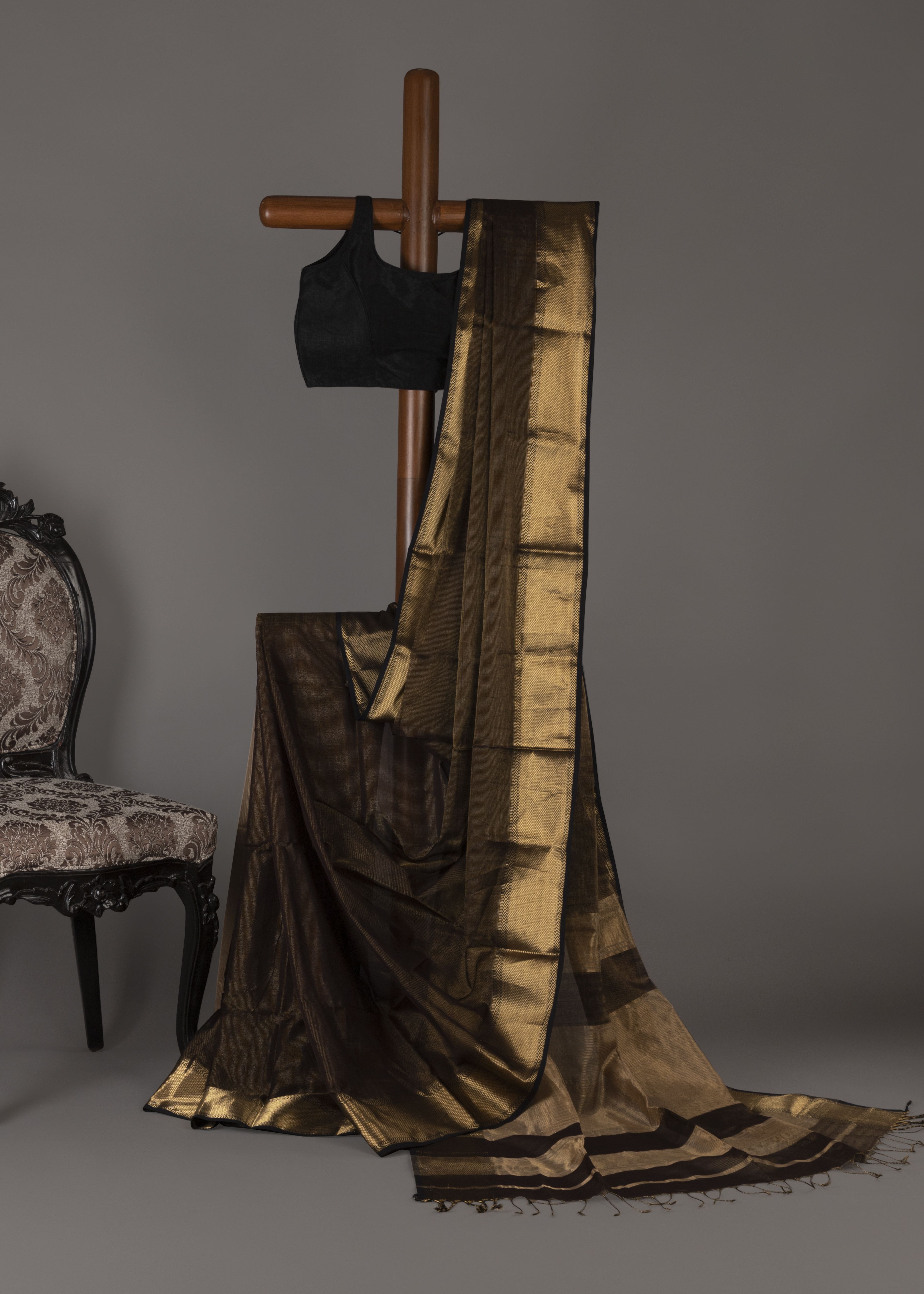 Silk Cotton Tissue Saree Silk Cotton Tissue Saree